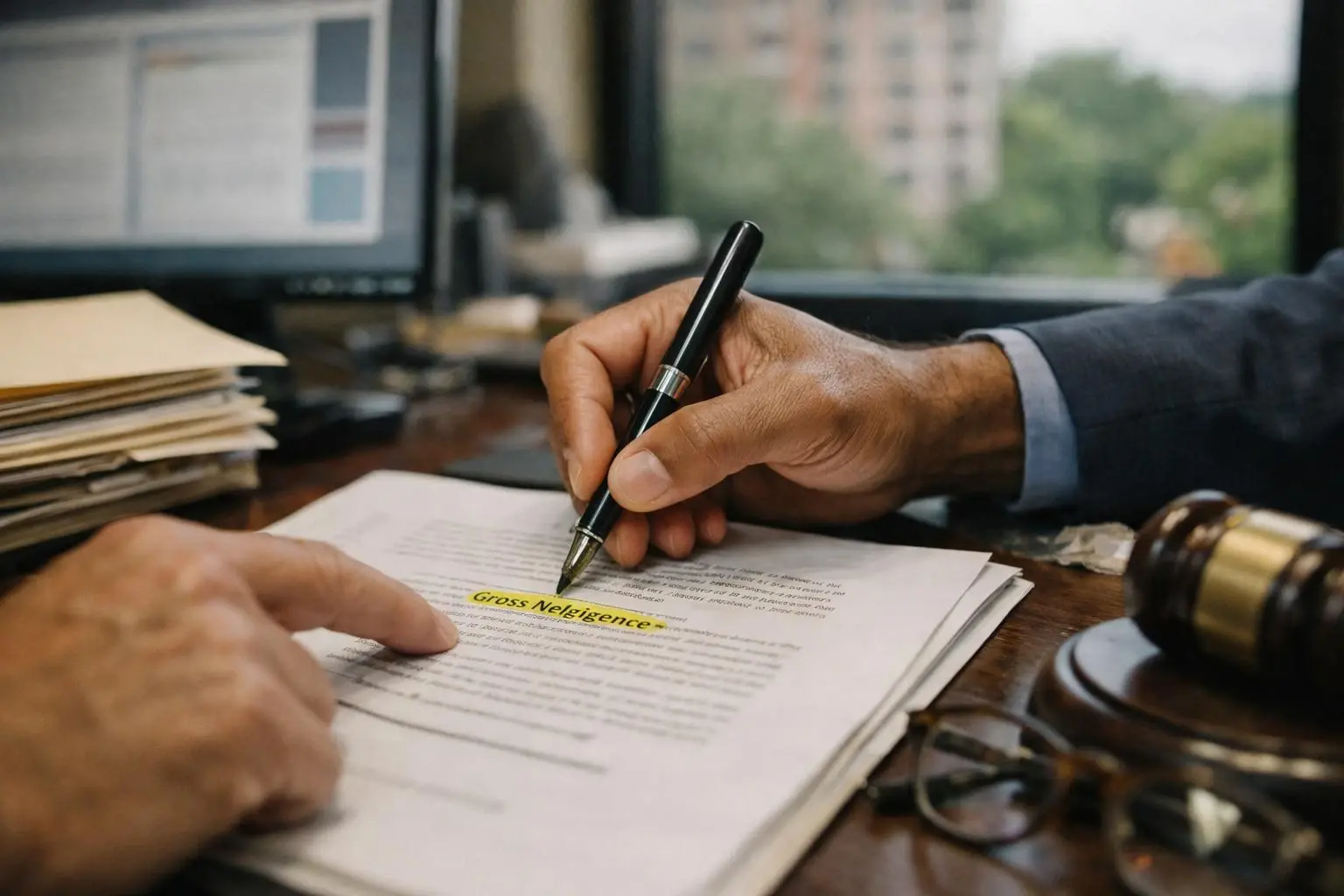 How Gross Negligence applies to Personal Injury Lawyer services in Atlanta, United States—practical illustration