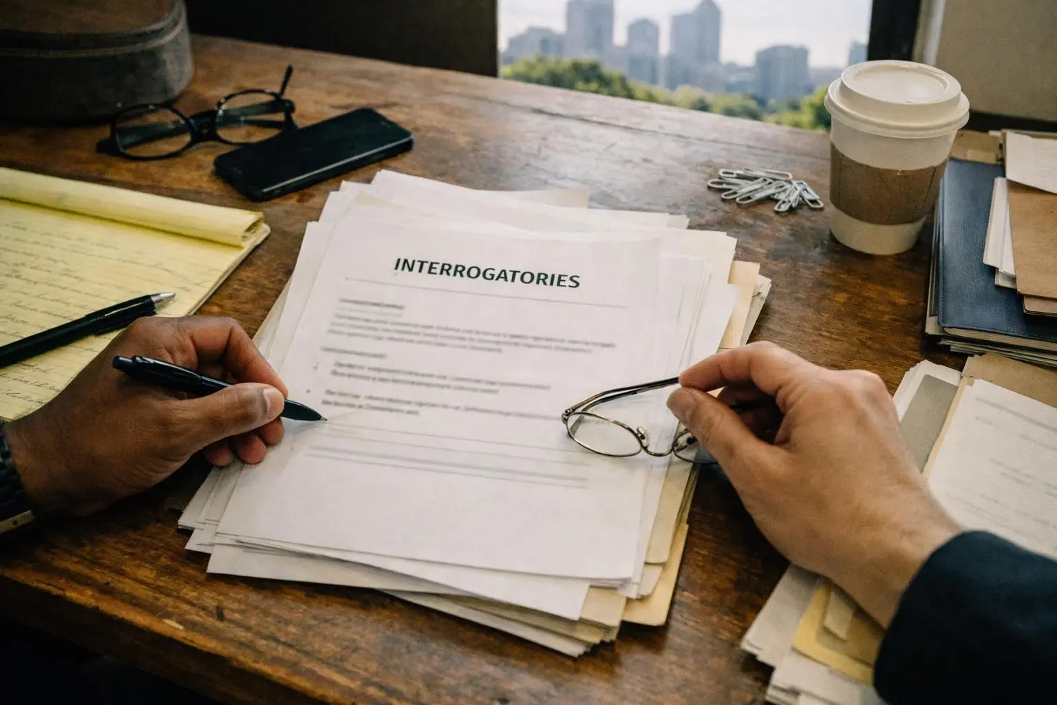 Interrogatories in Personal Injury Lawyer: Interrogatories are written questions one party in a lawsuit sends to another—v...