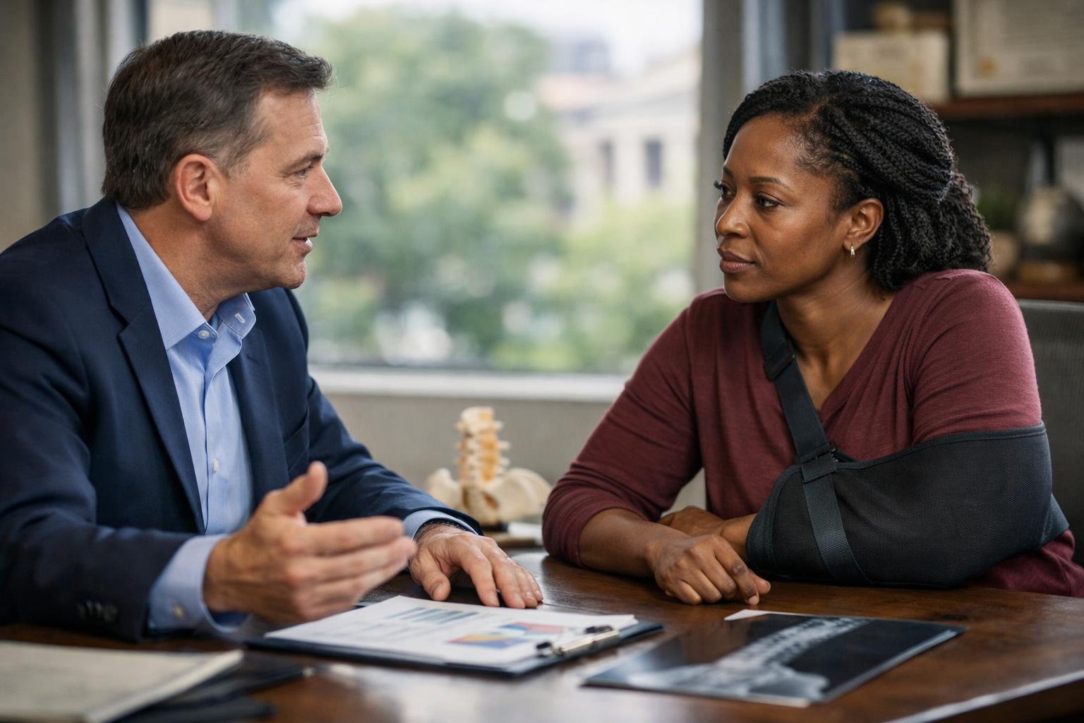 How Maximum Medical Improvement applies to Personal Injury Lawyer services in Atlanta, United States—practical illustration